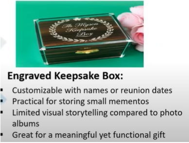 Engraved Keepsake Box